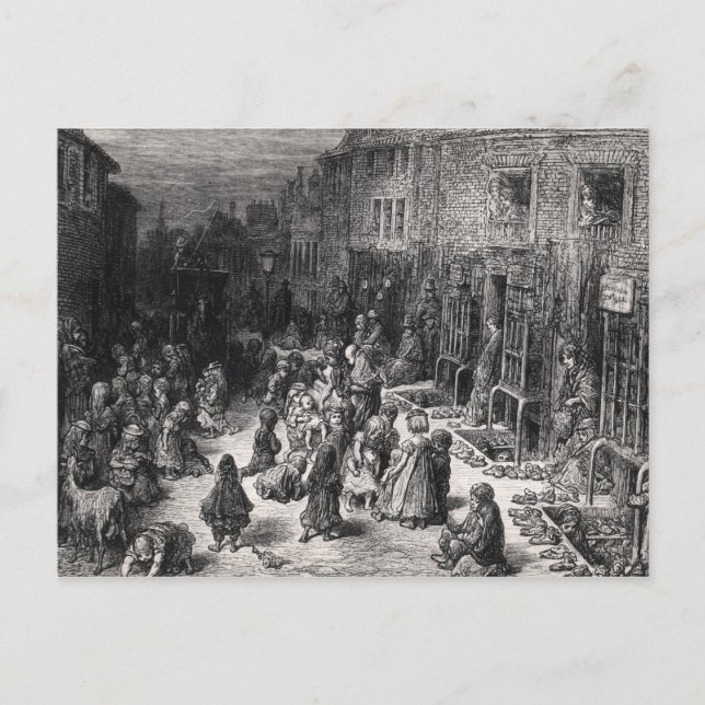 Dudley Street, Seven Dials Postkarte (Vorderseite)