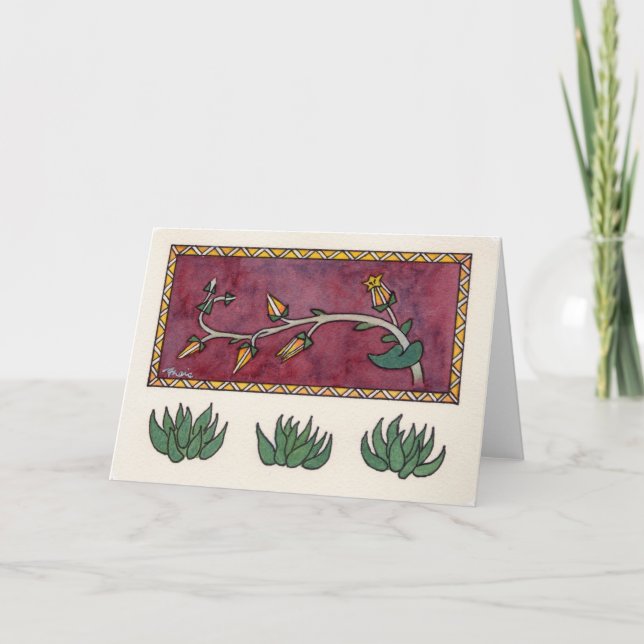 Dudleya Karte (Vorderseite)