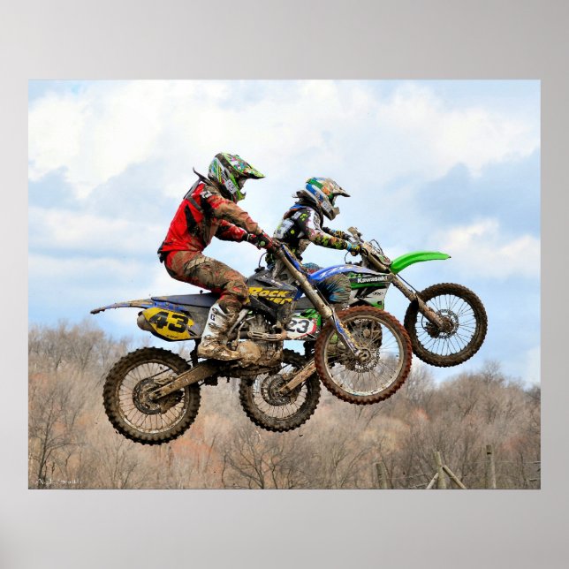 Duel im Dirt Poster (Vorne)