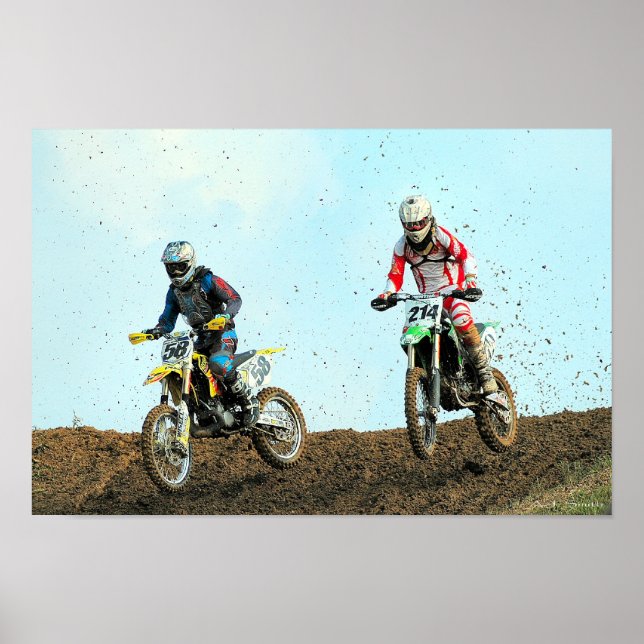 Duel im Mud Poster (Vorne)