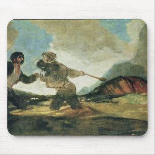 Duell Francisco Jose de Goya y Lucientes mit Clu Mousepad