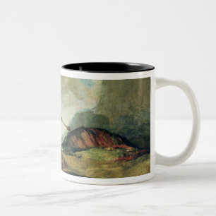 Duell Francisco Jose de Goya y Lucientes   mit Clu Zweifarbige Tasse