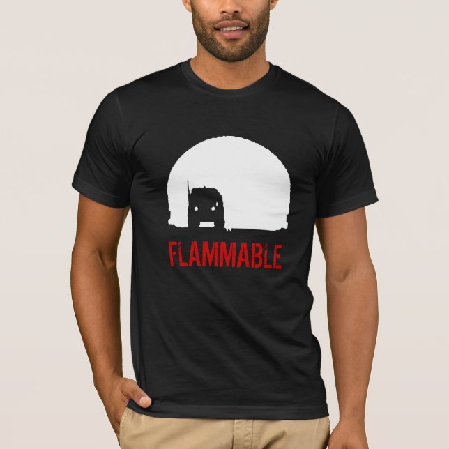 Duell-LKW-T - Shirt BRENNBAR - kundengerecht (Vorderseite)