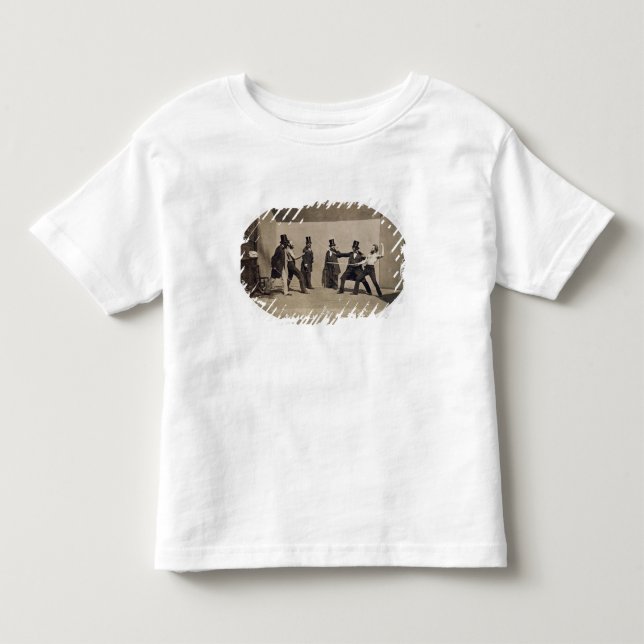 Duellieren (Foto) Kleinkind T-shirt (Vorderseite)