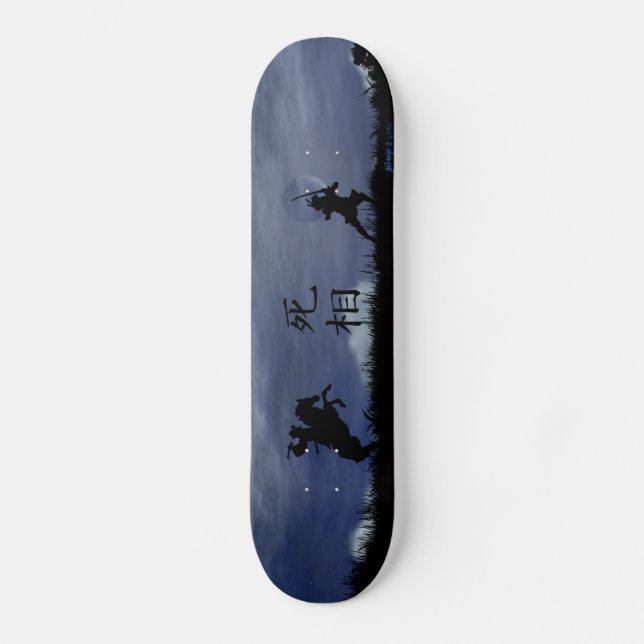 DuellSamurais Skateboard (Vorderseite)