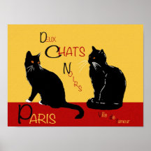 Duex Chats Noirs
