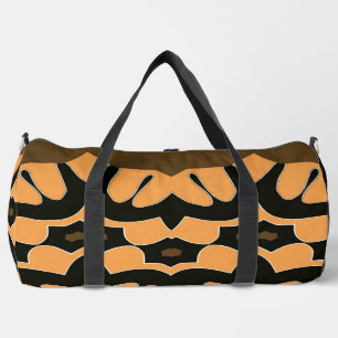 Duffel Bag, Ein braunes klassisches Design Duffle Bag