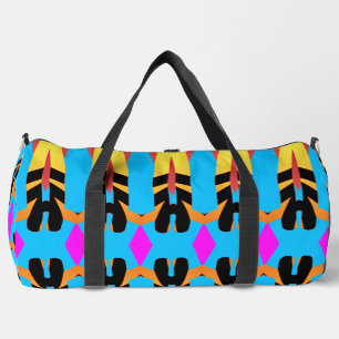 Duffel Bag, ein mehrfarbiger klassischer stilvolle Duffle Bag