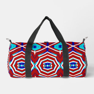 Duffel Bag, ein modernes, vielfarbiges klassisches Duffle Bag