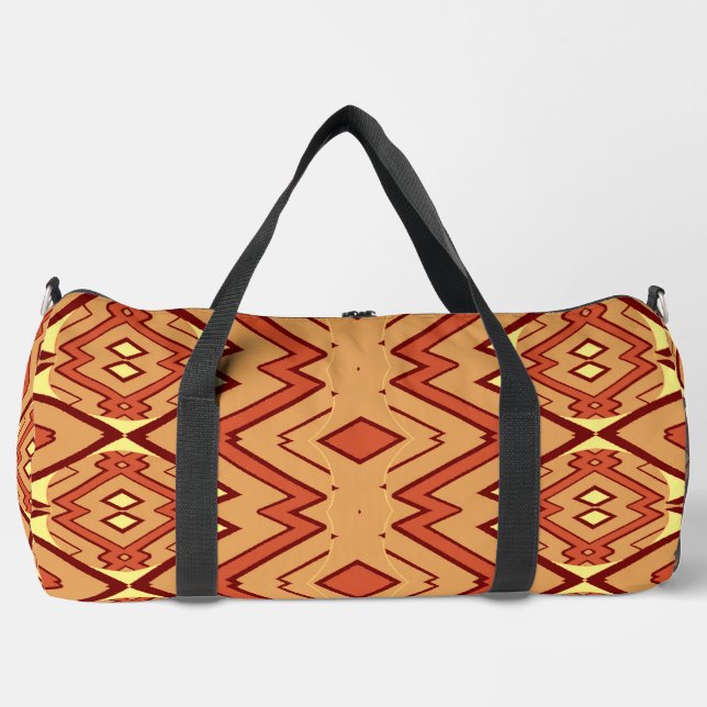 Duffel Bag, Ein vielfarbiges klassisches Design Duffle Bag (Vorderseite)