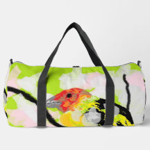 Duffel Bag : Tanager Nordamerikanischer Vogel