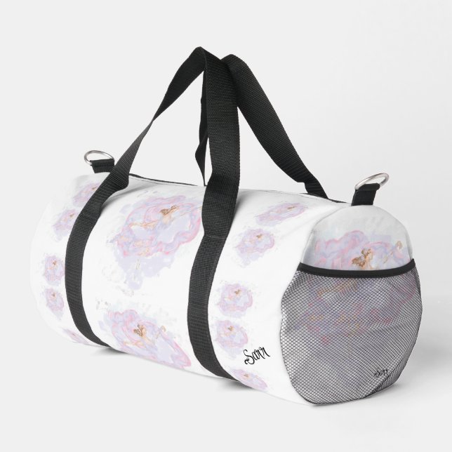 Duffeltasche: getrübter Tanz Duffle Bag (Rechte Ecke)