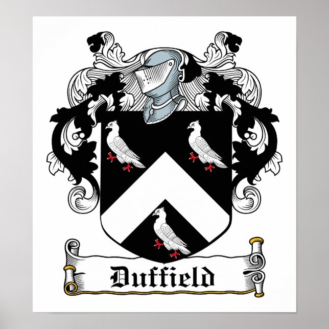 Duffield Familienwappen Poster (Vorne)