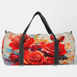 Duffle Bags - Die Rote Rosen Artwork Duffle Bag