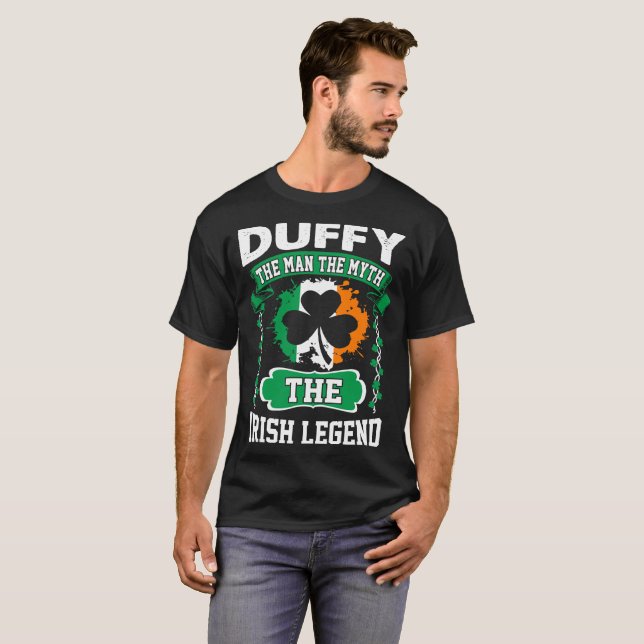 Duffy der Mann das Mythos-irische Legenden-St. T-Shirt (Vorne ganz)
