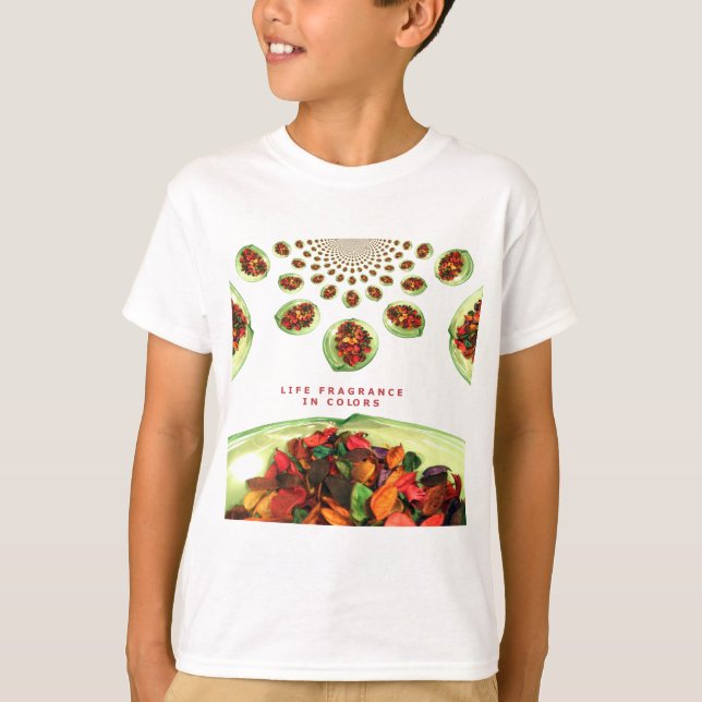 Duft des Lebens: Potpourri Inspiration T-Shirt (Vorderseite)