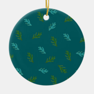 Duft eines Waldes Keramik Ornament