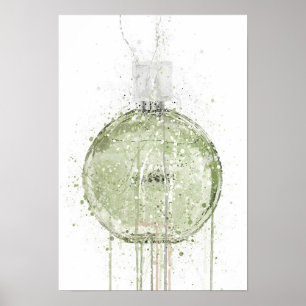 Duftflasche 'Frühlingswiese' als Weihnachtsgeschen Poster
