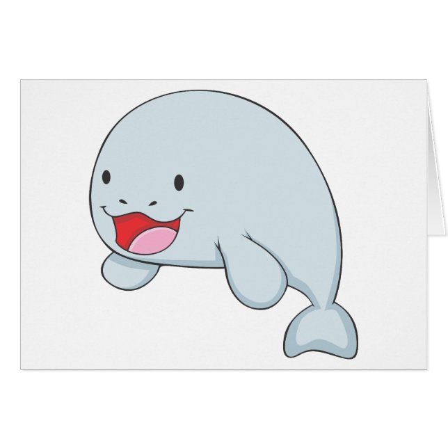 Dugong heureux (Devant horizontal)