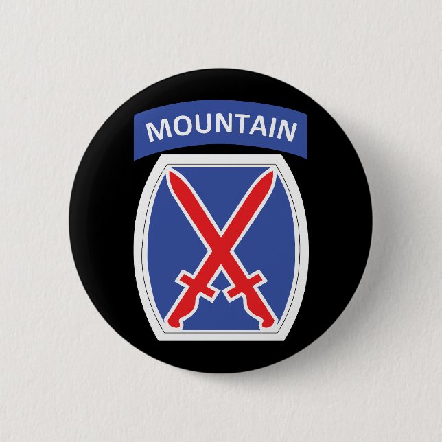 DUI - 10. Infanterieabteilung Button (Vorderseite)