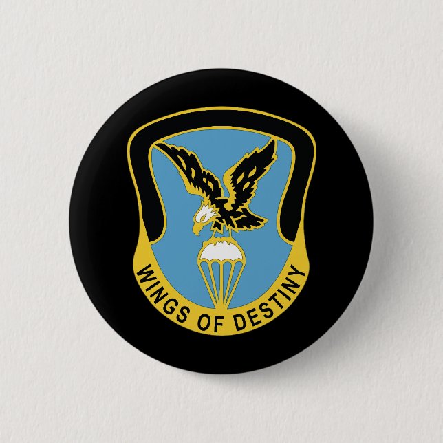 DUI - Luftfahrtbrigade, 101. Im Flugzeug Geschäfts Button (Vorderseite)