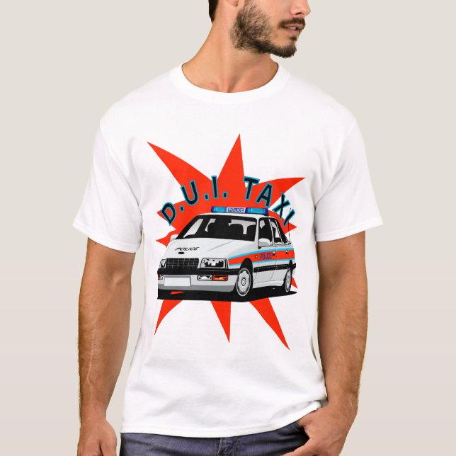 DUI-TAXI T-Shirt (Vorderseite)