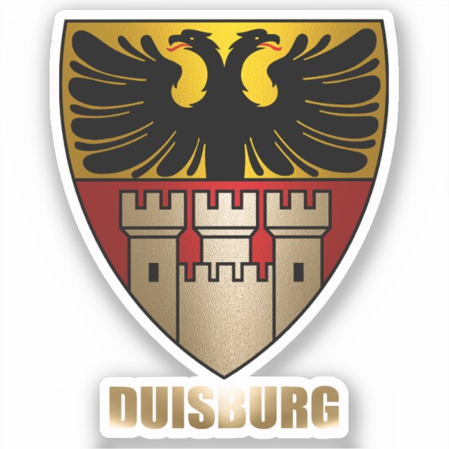 Duisburg Aufkleber (Vorderseite)