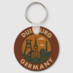 Duisburg Deutschland Stadt Kunst Schlüsselanhänger