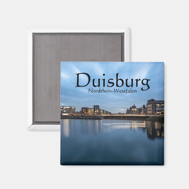 Duisburg Magnet (Vorderseite/Rückseite)