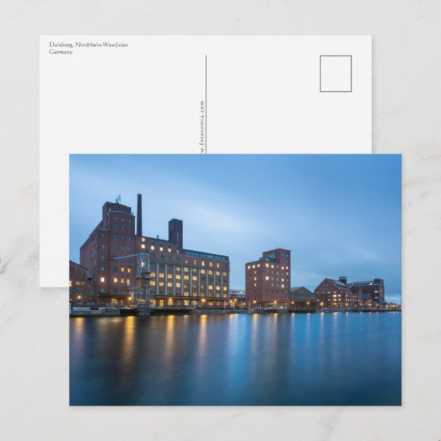 Duisburg Postkarte (Vorne/Hinten)