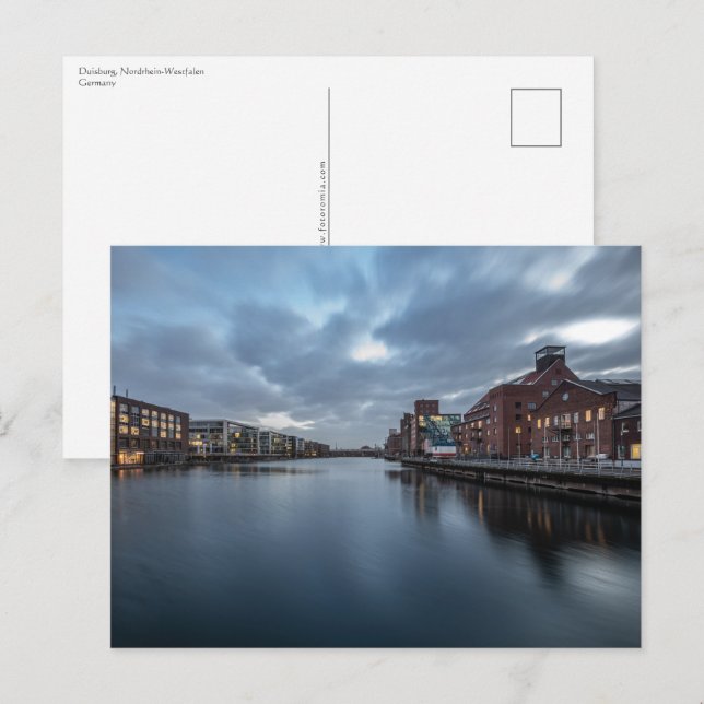 Duisburg Postkarte (Vorne/Hinten)