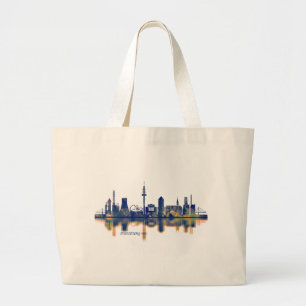 Duisburg Skyline Jumbo Stoffbeutel