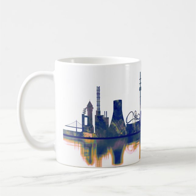 Duisburg Skyline Kaffeetasse (Links)