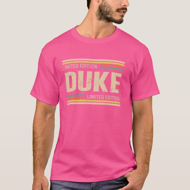 DUKE Limited Edition Shirt DUKE Name Personalisier (Vorderseite)