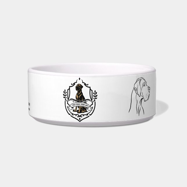 Duke Name Bedeutung Schale Bedeutung Monogramm  Napf (Rechts)