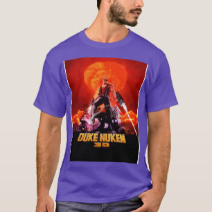 Duke Nukem 3D Retro-Spiel drucken Hoher Kontrast T-Shirt