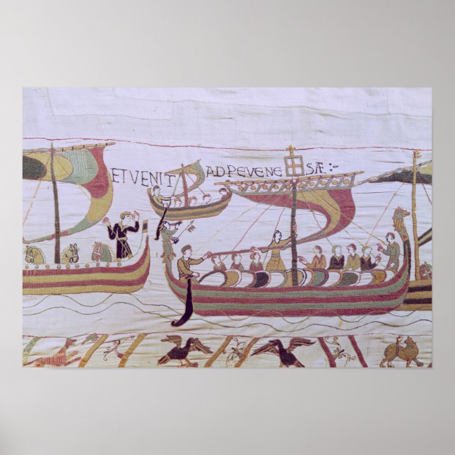 Duke William and his Fleet Poster (Vorne)