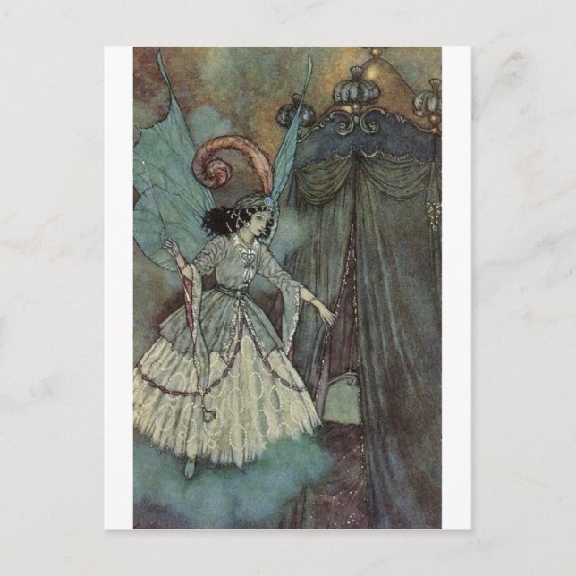 Dulac's Beauty and the Beast Postkarte (Vorderseite)