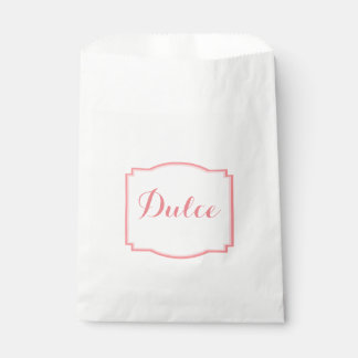 Dulce favorit bag - koral / lachsfarben - Anpassen Geschenktütchen