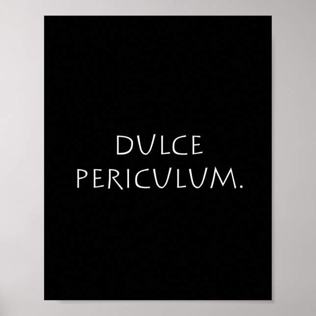 Dulce periculum poster (Vorne)