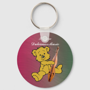 DULCIMER BEAR-KEYCHAIN SCHLÜSSELANHÄNGER