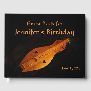 Dulcimer Birthday Party Gästebuch