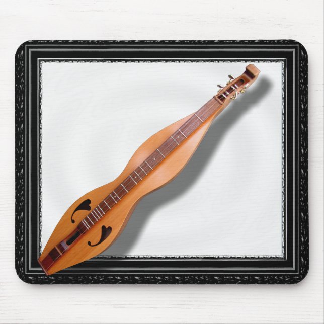 DULCIMER IN SCHWARZEM RAHMEN-MOUSEPAD MOUSEPAD (Vorne)