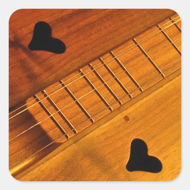 Dulcimer Sticker (Vorderseite)