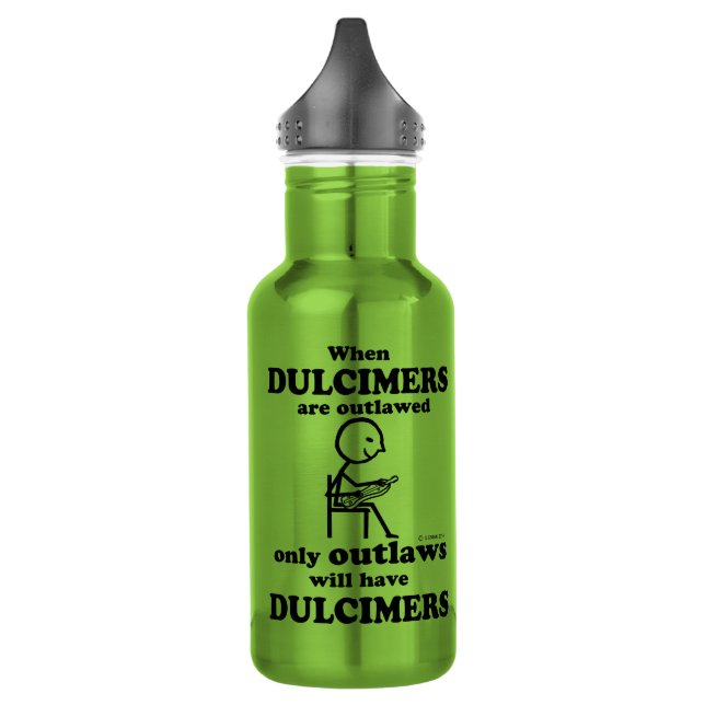 Dulcimers verboten edelstahlflasche (Links)