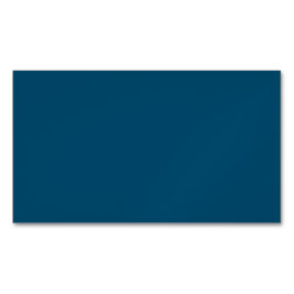 Dull Blue, Dusky Blue, Faded Jade, Magnetische Visitenkarte