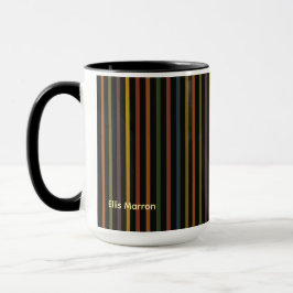 Dull Ribbon Stripes Tasse