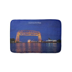 Duluth Aerial Lift Bridge & John G. Munson Badematte