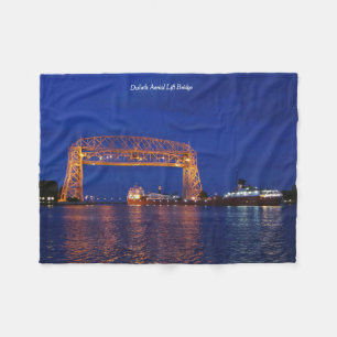 Duluth Aerial Lift Bridge & John G. Munson Fleecedecke