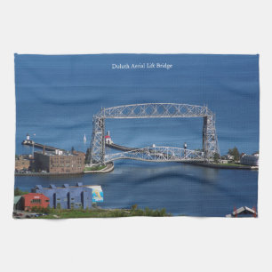 Duluth Aerial Lift Bridge serviette de cuisine